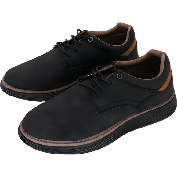 Akademiks Dayton Oxford Lace-Up Dress Shoes Black 9M